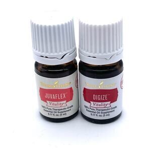 Young Living Bundle of Juvaflex & Digize Essential Oils - 5 ml Unopened